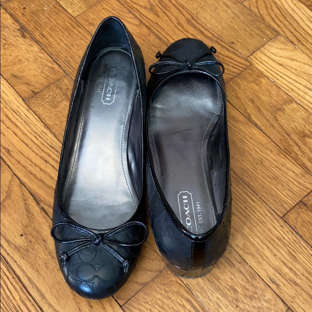 Coach “Odette” kitten heels
